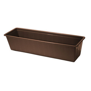 Balcony Plant Pot Box Agro 100 cm, brown