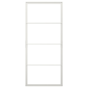 SKYTTA Sliding door frame, white, 102x231 cm