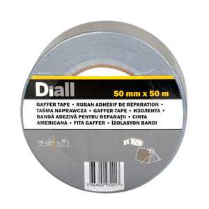 Diall Gaffer Tape 50 mm x 50 m, silver