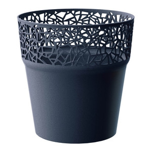 Plant Pot Tree 12 cm, indoor, anthracite