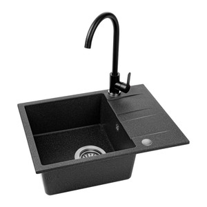 Kuchinox Granite Sink Bon 44x56 cm, black