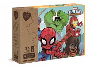 Clementoni Marvel Super Hero Adventures 24pcs 3+