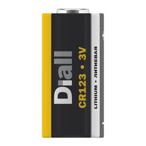 Diall Lithium Battery CR123 3V