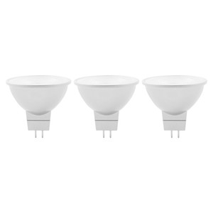 Diall LED Bulb MR16 621lm 2700K 36D, 3 pack