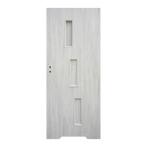 Internal Door, Undercut, Roma 70, right, silver oak