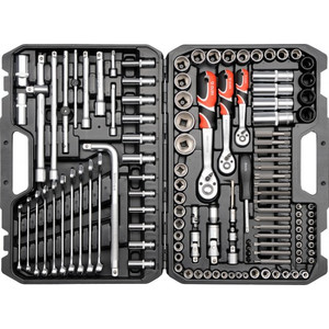 YATO Tools Set XL 1/4" , 3/8" , 1/2"  128pcs