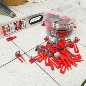 AW TLS Clip Set Standard Tile Levelling System 1.5mm, 7-15mm, 400pcs