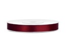 Satin Ribbon 25m 6mm, burgundy