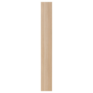 FORSAND Door, white stained oak effect, 25x229 cm