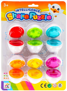 Intelligence Shape Puzzle Eggs 3+