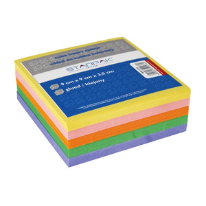 Notes Cube Insert Colour 90x90mm