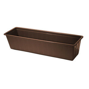 Balcony Plant Pot Box Agro 50 cm, brown