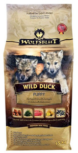 Wolfsblut Dog Food Wild Duck Puppy Duck with Sweet Potato 15kg