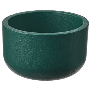 HEDERVÄRD Tealight holder, dark turquoise, 3 cm