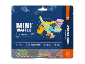 Marioinex Mini Waffle Blocks Set Toucan 50pcs 3+