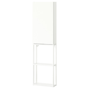 ENHET Storage combination, white, 40x17x150 cm