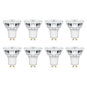 Diall LED Bulb GU10 345 lm 4000 K 36D 8-pack