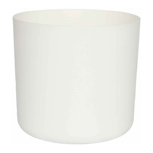 Plant Pot GoodHome 12 cm, plastic, white