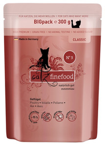 Catz Finefood Cat Wet Food Classic N.03 Poultry 300g