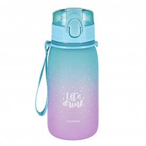 Water Bottle 400ml, Ombre violet