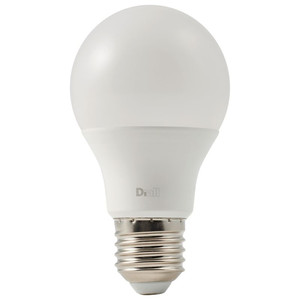 Diall LED Bulb A60 E27 9.7W 806lm, frosted, warm white