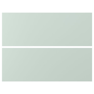 ENHET Drawer front, pale grey-green, 80x30 cm