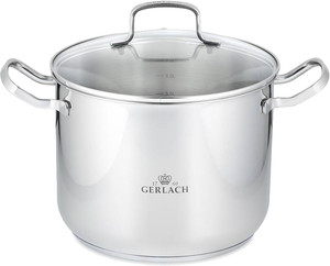 Gerlach Pot with Lid Simple 7 l, 24 cm