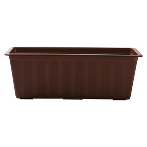 Balcony Plant Pot Box 40 cm, brown