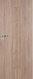 Internal Door Olga 80, right, sonoma oak