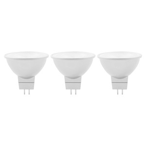 Diall LED Bulb MR16 GU5,3 621lm 2700K 36D, 3 pack