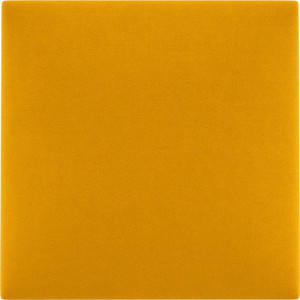 Upholstered Wall Panel Stegu Mollis Square 30 x 30 cm, yellow