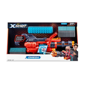 ZURU X-Shot Launcher Excel Omega 98 Darts 8+