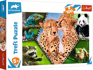 Trefl Children's Puzzle Beauty of Nature Animal Planet 100pcs 5+