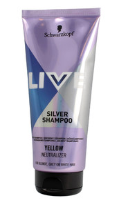 Schwarzkopf Live Silver Shampoo for blonde, white or grey hair 200ml