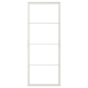 SKYTTA Sliding door frame, white, 77x196 cm