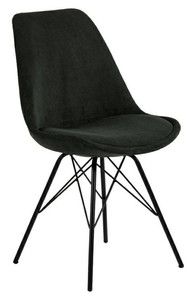 Dining Chair Eris, corduroy, dark green