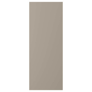 UPPLÖV Cover panel, matt dark beige, 39x103 cm