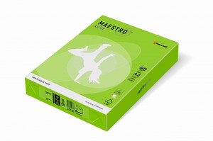 Maestro Colour Paper for Laser, Inkjet Printers & Copiers A4 160g 250 Sheets, spring green