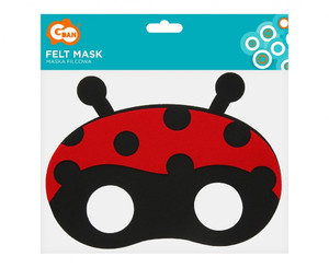 Felt Mask Ladybug