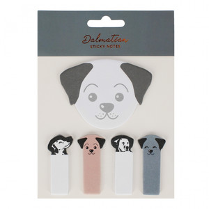 Starpak Sticky Notes Dalmatian 5 Colours