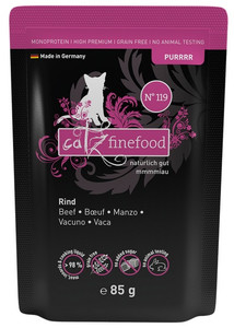 Catz Finefood Purrrr N.119 Beef Cat Wet Food 85g