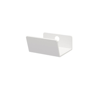 GoodHome Door and Drawer Handle Atomia 3.7 cm, white, 2 pack