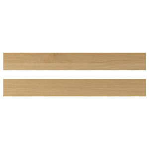 FORSBACKA Drawer front, oak, 80x10 cm