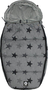 Dooky Footmuff 6-36m, Grey Stars
