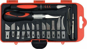 Yato Precision Knife Set, 16-pack