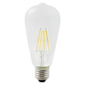 Diall LED Bulb Filament ST64 E27 470lm 2700K