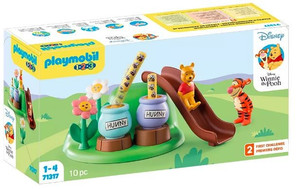 Playmobil 1.2.3 & Disney: Winnie's & Tigger's Bee Garden 12m+