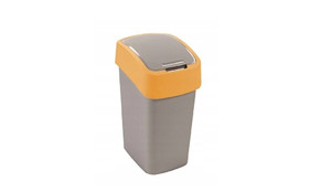 Curver Waste Bin 9 l, orange