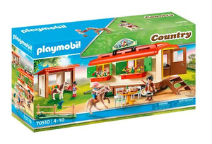 Playmobil Country Pony Shelter with Mobile Home 4+ 70510