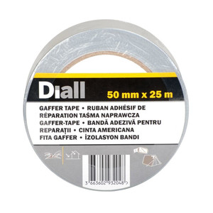 Diall Gaffer Tape 50 mm x 25 m, silver